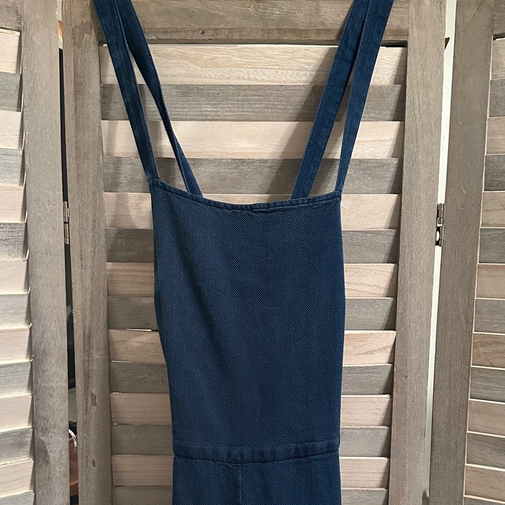 Marine Layer Deep Blue Jumpsuit - Picture 2 of 11
